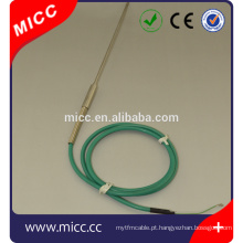 Termopar fácil tipo MICC K / N / S / E / J / T / R / B com conectores